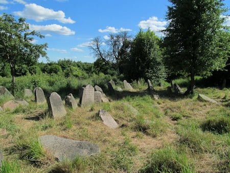 Jewish cemetery in Krynki, Poland. Photo: Jozef Markiewicz/Shtetl Routes