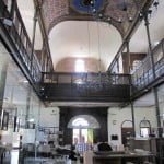 Trnava, Slovakia orthodox synagogue, originally restored to be an art gallery, now used as a cafe