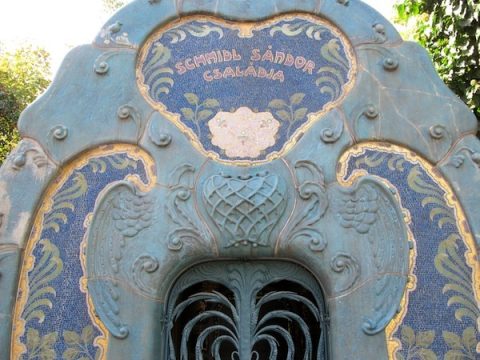 Mausoleum of the Schmidl family, Kozma utca Jewish cemetery, Budapest