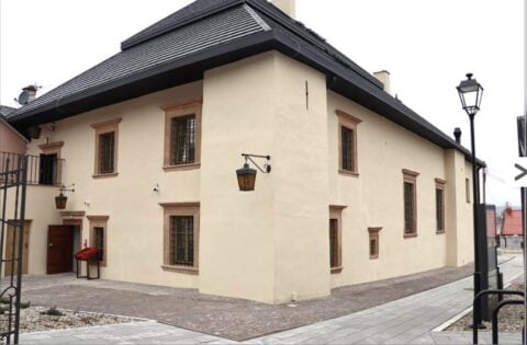 Restored Checiny synagogue Photo: Checiny municipality