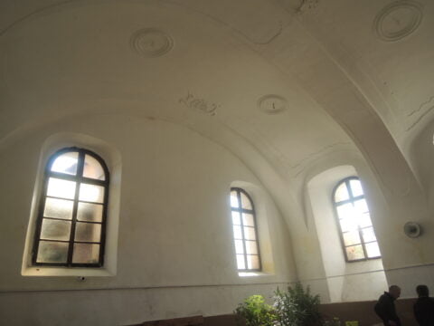 Vault in the Batelov synagogue. Photo: J. Klenovsky
