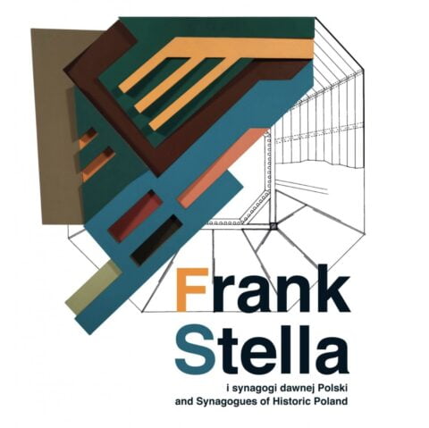 Cover of the catalogue of the Frank Stella exhibit at POLIN museum