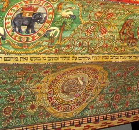 Turkey in the replica of the Chodorow ceiling