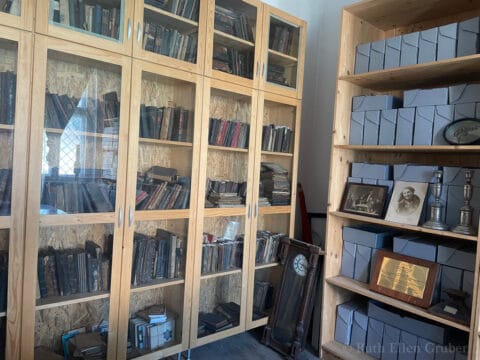 In the Jewish community archive, Medias, Romania