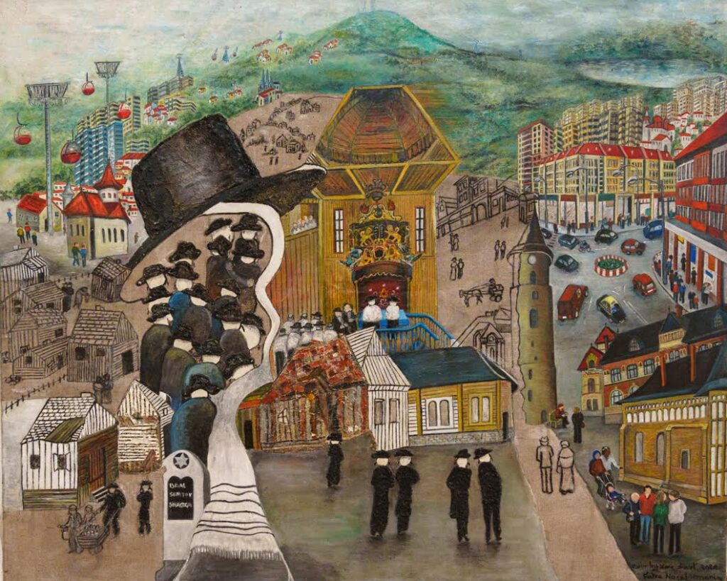 Echoes of the Baal Shem Tov (in Piatra Neamt). Beverley-Jane Stewart