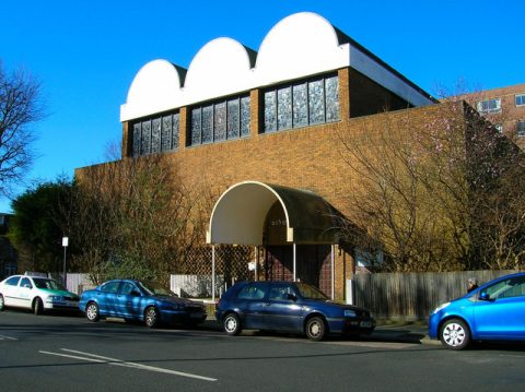 Bright & Hove reform synagogue, Photo: Simon Carey via wikimedia CC BY-SA 2.0