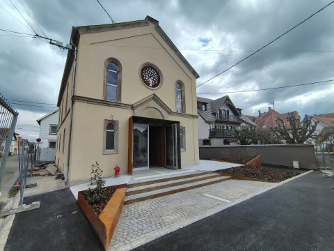 The restored synagogue in Duppigheim. Photo: Duppighein municipality