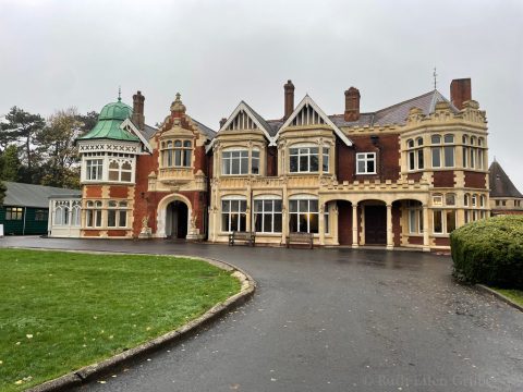 The manor house at Bletchley Park